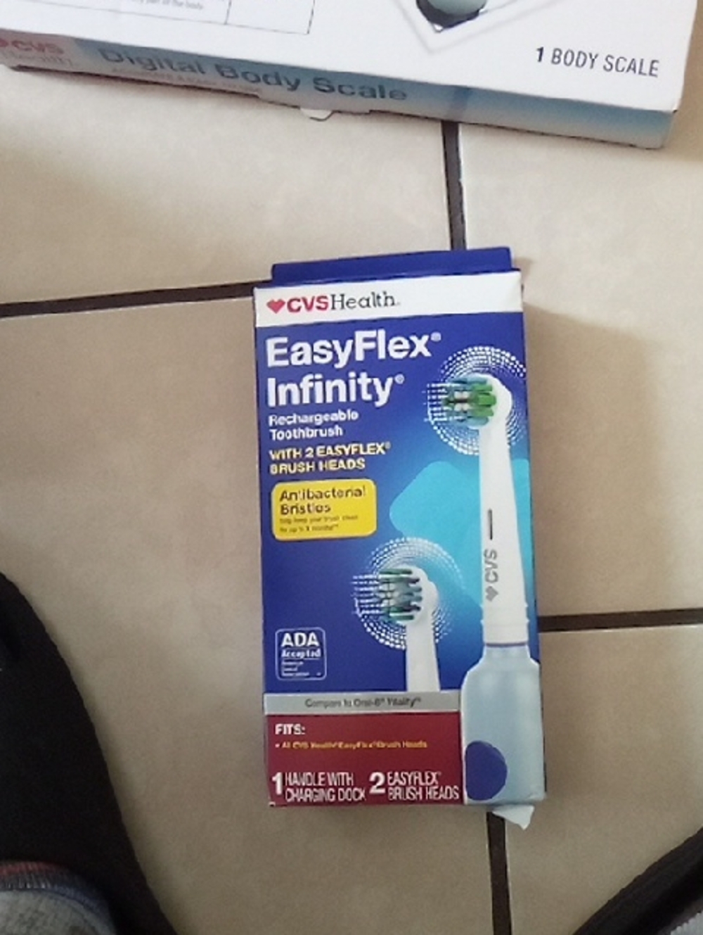 EasyFlex Infinity Rechargeable Toothbrush - Blue